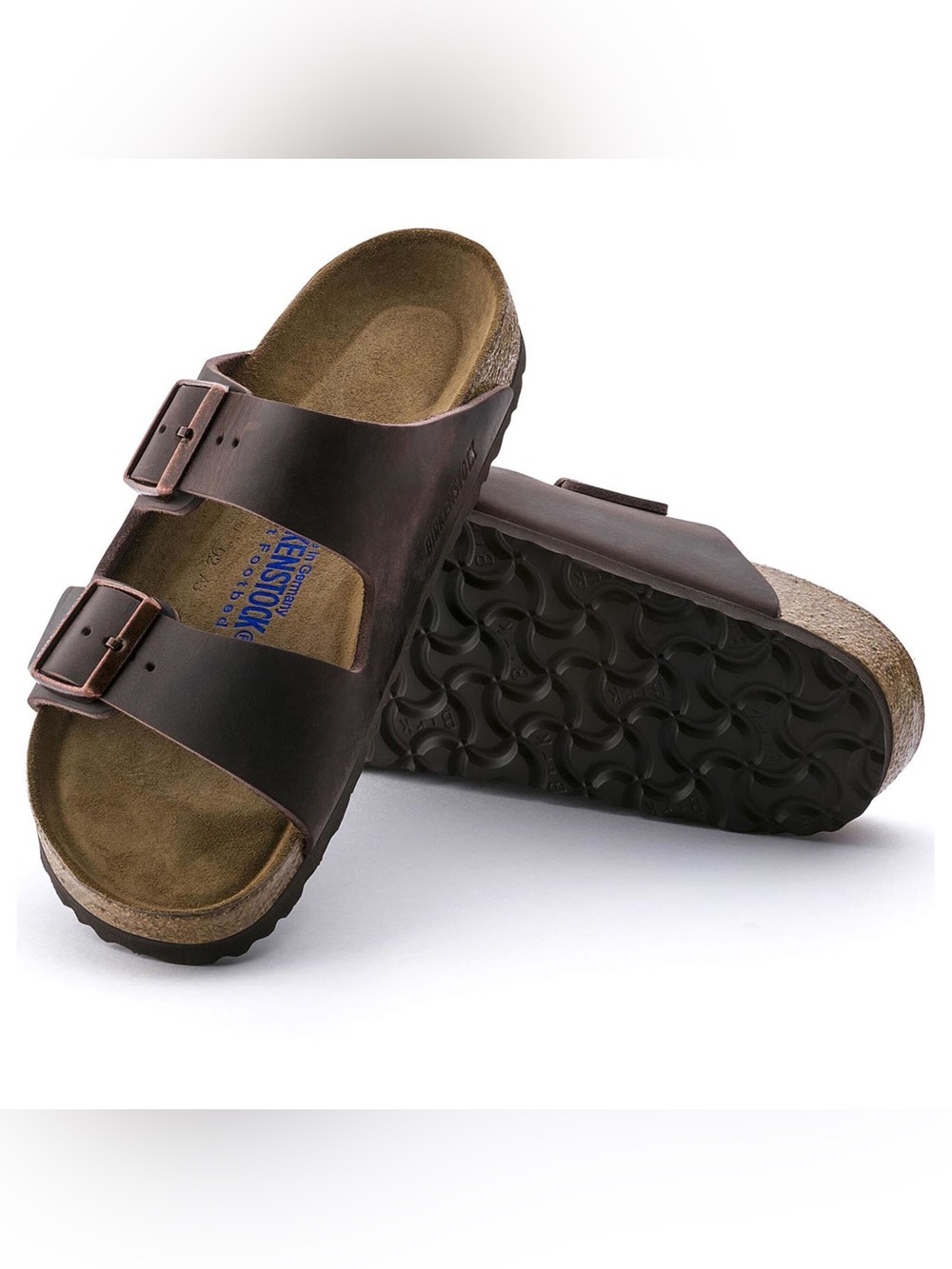 Birkenstock Arizona Soft Footbed Sandal - Brown EU 42 US W 11-11.5 / US M 9-9.5